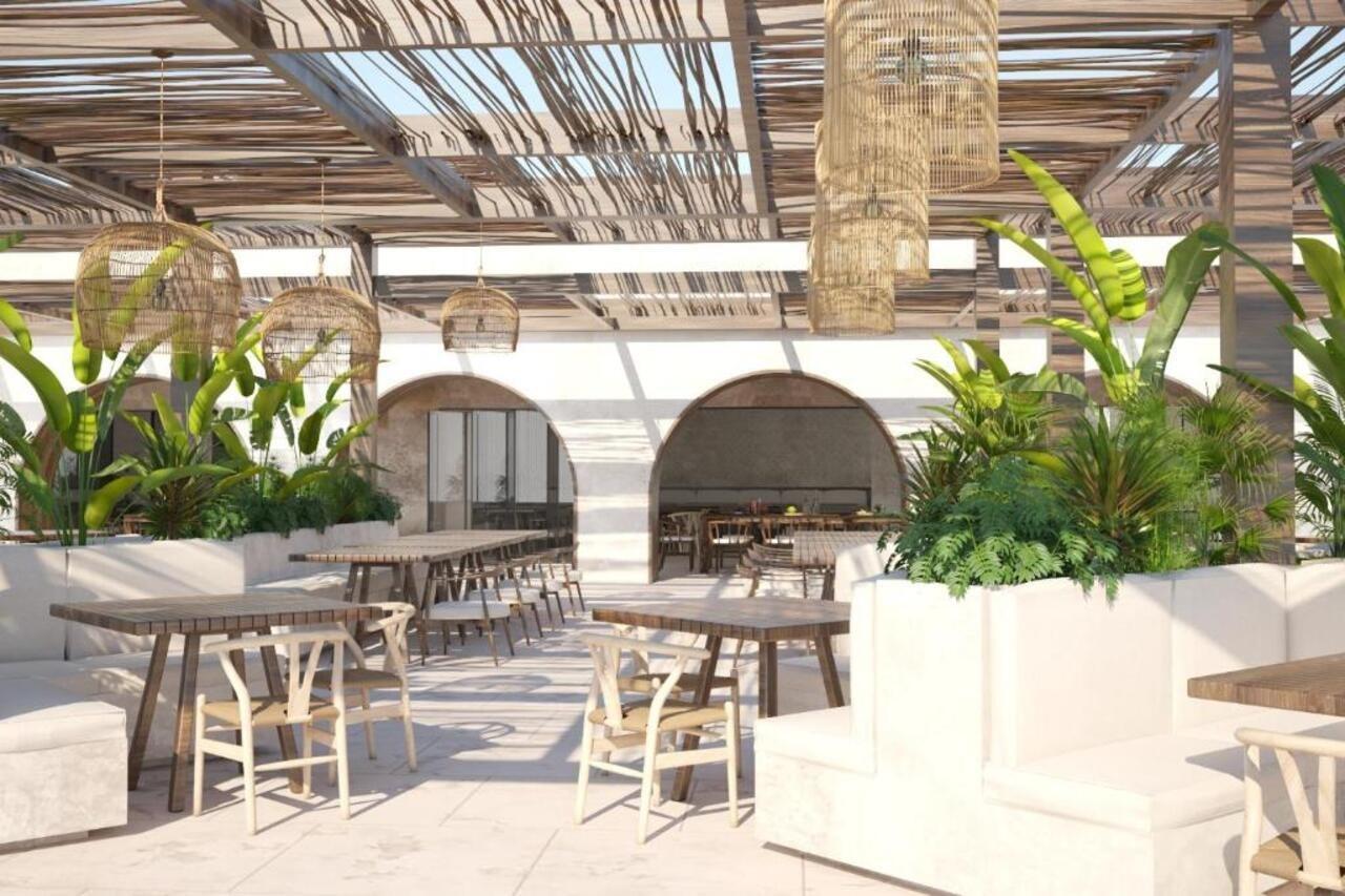 Elissa Adults-Only Lifestyle Beach Resort Kallithéa Exterior foto The restaurant