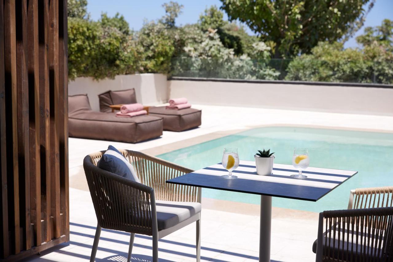 Elissa Adults-Only Lifestyle Beach Resort Kallithéa Exterior foto Private pool at the hotel
