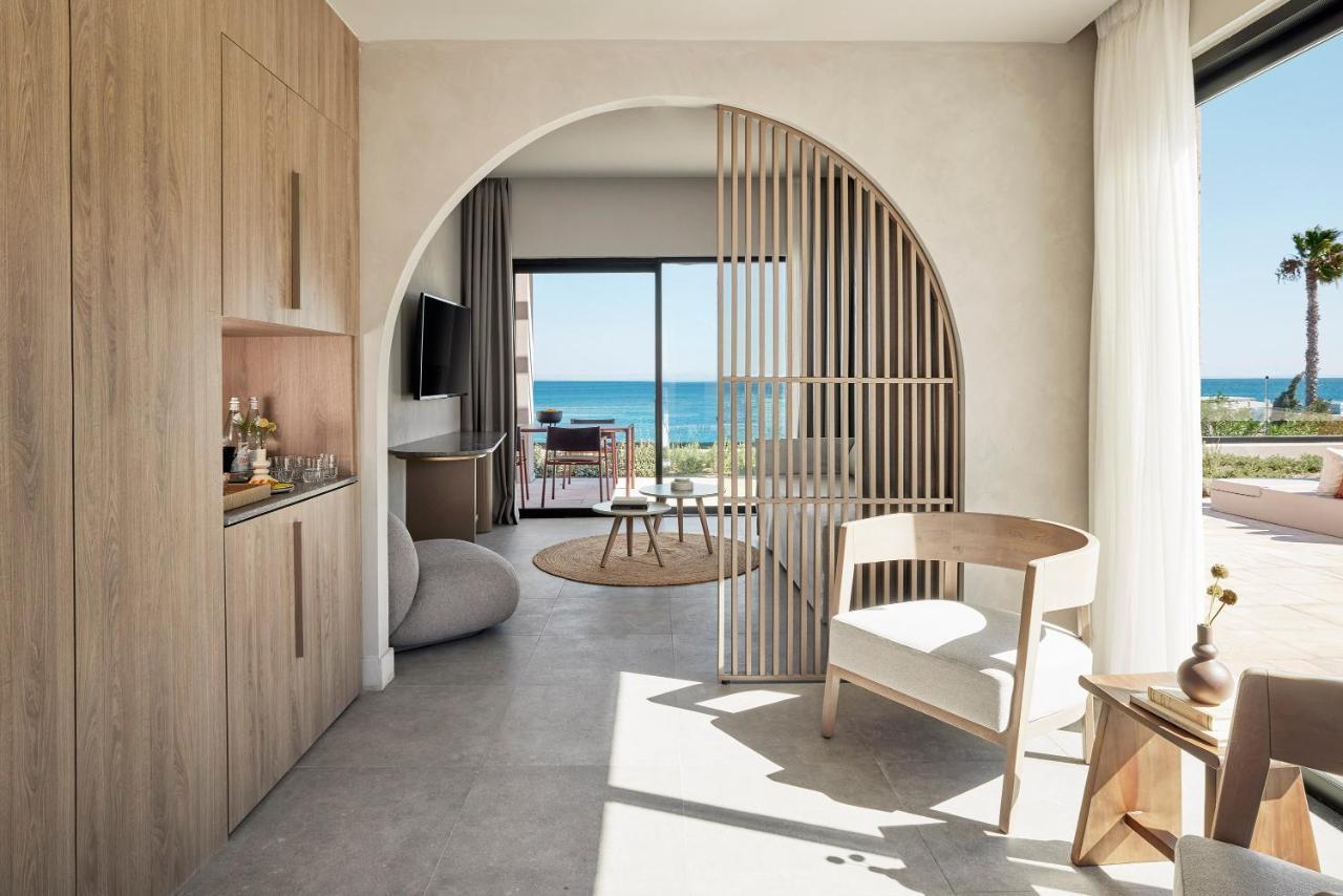 Elissa Adults-Only Lifestyle Beach Resort Kallithéa Exterior foto The interior of a suite at the hotel
